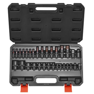 Torx Bit Socket and External Torx Socket Set 31-Piece T8-T70 and E4-E24 Steel