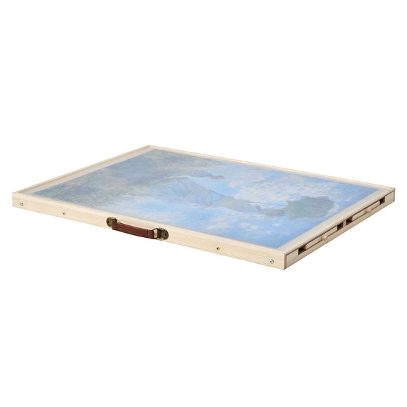 1500 Piece Puzzle Board with Folding Leg Portable Wooden Jigsaw 86x63cm