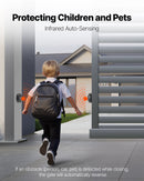 VEVOR 400W Electric Sliding Gate Opener 1000kg Chain Drive Infrared Sensor-4