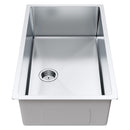 Kitchen Sink, 304 Stainless Steel Drop-In Sinks, Undermount Single Bowl Basin with Accessories(Pack of 3), Household Dishwasher Sinks for Workstation, RV, Prep Kitchen, and Bar Sink, 32 inch-11