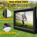 VEVOR 6x4m Inflatable Projector Screen Movie Screen Outdoor Theater w/Blower-4