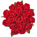 VEVOR 60 Pcs Red Roses Artificial Flowers Realistic Bouquet for Xmas Home Decor-8