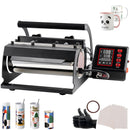 Tumbler Heat Press Machine 11-30oz Mug Press Sublimation Tumblers Black-9