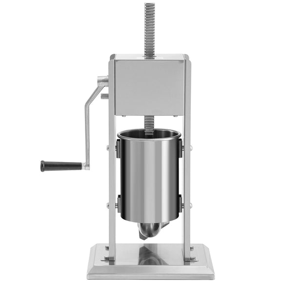 Sausage Stuffer 5LBS/3L Capacity Homemade Sausage Maker Stainless Steel