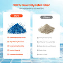 Pool Filter Balls for Sand Filter Pump Swimming Pool 0.71 kg Reusable Blue-2