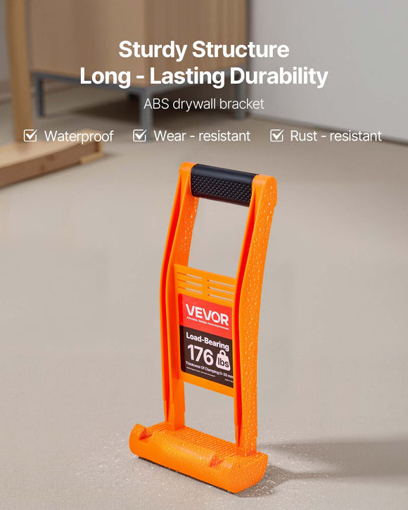 VEVOR Drywall Carrier 2 Pack Plywood Carriers Handles with 79.8 kg Load