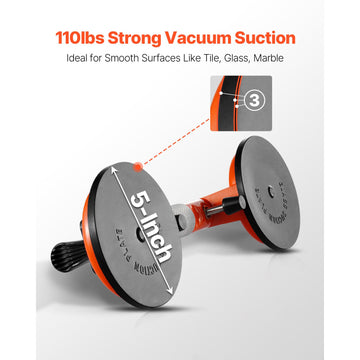 Seamless Seam Setter 5" Suction Cup for Countertop Seam Joining & Leveling - 0