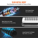 1.1m Commercial Indoor Air Curtain Super Power 2 Speeds 2292m_/h, UL Certified Wall Mounted Air Curtains for Doors, Indoor Over Door Fan with Heavy Duty Limit Switch, Easy-Install Unheated-6