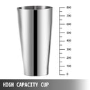 Commercial Milkshake Maker Machine Double Heads Thickshake Frother Stainless-6