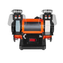 Jewelry Polisher, Bench Grinder Polishing & Buffing Machine, 3590RPM Bench Lathe Polisher with 1 Wool Wheel & 1 Abrasive Fiber Wheel & 1 Grinding Wheel & 100pcs Tools-11