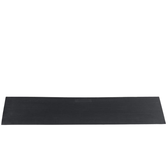 3 cm Rise Cuttable Threshold Ramp for Sweeping Robot, 90 cm Wide Natural Rubber Wheelchair Ramp, Non-Slip Solid Rubber Ramp with Double-Sided Tape for Doorways, Driveways, Bathroom, Smooth Tile