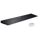 3 cm Rise Cuttable Threshold Ramp for Sweeping Robot, 90 cm Wide Natural Rubber Wheelchair Ramp, Non-Slip Solid Rubber Ramp with Double-Sided Tape for Doorways, Driveways, Bathroom, Smooth Tile-9