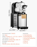 VEVOR 3L Commercial Slushy Machine Margarita Smoothie Frozen Drink Maker-7