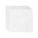 Ceiling Tiles 12-Pack 24 x 24 in PVC Easy Installation White Echo Pattern-11