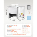 Electric Meat Cutter Machine 550W Commercial Meat Slicer Cutting Machine-7