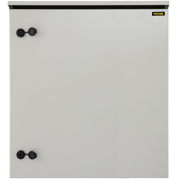 VEVOR Electrical Steel Enclosure Box NEMA 4 Outdoor Enclosure 24 x 24 x 12'' UL