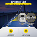 Driveway Lights 12-Pack Solar Driveway Lights Bright White with Screws Solar Deck Lights Outdoor Waterproof Wireless Dock Lights 6 LEDs for Path Warning Garden Walkway Sidewalk Steps-5