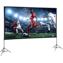 Projector Screen with Stand, 150 inch 16:9 4K 1080 HD Outdoor Movie Screen with Stand, Wrinkle-Free Projection Screen with Tripods and Carry Bag, for Home Theater Cinema Backyard Movie Night-12