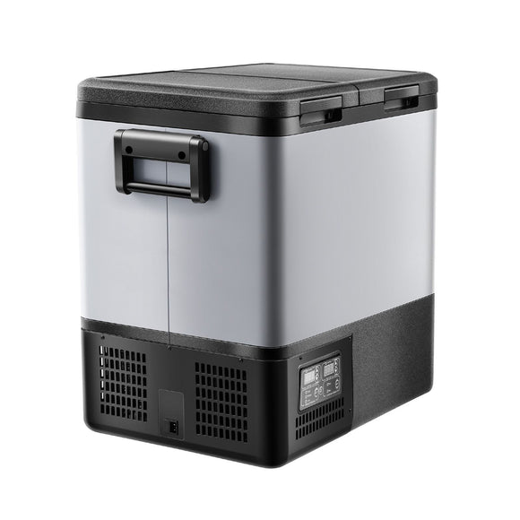 Portable Car Refrigerator Freezer Compressor 55L Dual Zone for Car Home