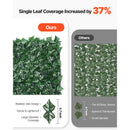 Ivy Privacy Fence, 59 x 98 in Artificial Green Wall Screen, Greenery Ivy Fence with Mesh Cloth Backing and Strengthened Joint, Faux Hedges Vine Leaf Decoration for Outdoor Garden, Yard, Balcony-3