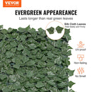 VEVOR Ivy Privacy Fence, 59 x 98 in Artificial Green Wall Screen, Greenery Ivy Fence with Mesh Cloth Backing and Strengthened Joint, Faux Hedges Vine Leaf Decoration for Outdoor Garden, Yard, Balcony-2