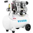 VEVOR Air Compressor 6.6 Gallon, Portable Air Compressor 1 HP, Oil Free Air Compressor Steel Tank 750W,  Pancake Air Compressor 115 PSI, Ultra Quiet Compressor for Home Repair, Tire Inflation-1