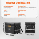 Fireproof Document Box, Fireproof Document Bag with Lock 2000_, Fireproof and Waterproof File Box 450x140x315 mm with Zipper & Handle, for Money, Documents, Jewelry and Passport-7