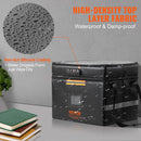 VEVOR Fireproof Document Box, Fireproof Document Bag with Lock 2000_, Fireproof and Waterproof File Box 450x140x315 mm with Zipper & Handle, for Money, Documents, Jewelry and Passport-3