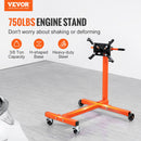 VEVOR Engine Stand 750LBS Motor Hoist Dolly 360 Degree Adjustable Mounting Head-2