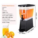 Beverage Dispenser, 3 Gallon Drink Dispenser for Parties, Plastic Juice Dispenser with Stand Spigot Lid, Iced Tea Lemonade Juice Water Dispenser, for Restaurants, Hotels, Parties-7