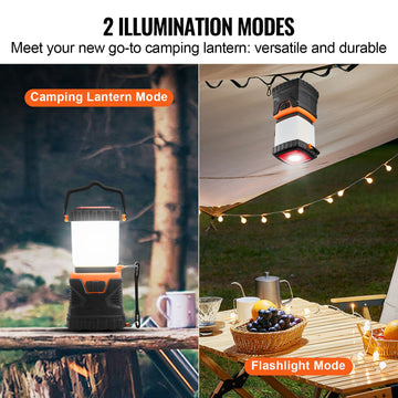 LED Camping Lantern Battery Powered All-in-one for Exceptional Experience - 0