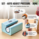 Auto Tumbler Heat Press Machine 325-887 ml Sublimation Mug Heat Press Blue-5