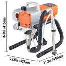 High Pressure Airless Wall Paint Spray Gun Sprayer 600W Machine Spraying-8