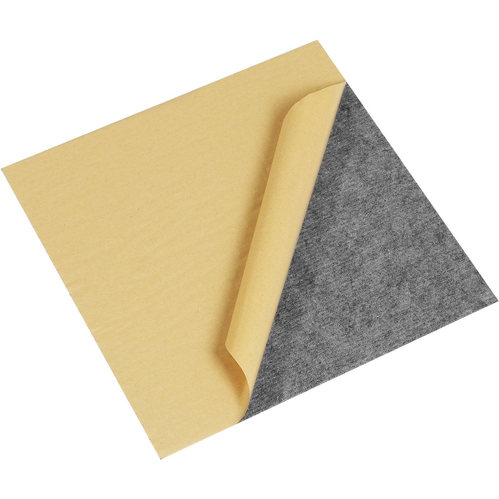 VEVOR Carpet Tiles Peel and Stick, Squares Self Adhesive Carpet Floor Tile, Soft Padded Carpet Tiles, Easy Install DIY for Bedroom Living Room Indoor Outdoor (12 Tiles, Light Gray)