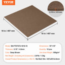 VEVOR Carpet Tiles Peel and Stick, Squares Self Adhesive Carpet Floor Tile, Soft Padded Carpet Tiles, Easy Install DIY for Bedroom Living Room Indoor Outdoor (10 Tiles, Dark Brown)-7
