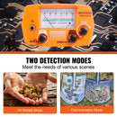 Metal Detector for Adults & Kids, 8", Professional Adjustable Higher Accuracy Gold Detector, IP68 Waterproof Coil with LCD Display Advanced DSP Chip, for Detecting Gold Coin Treasure Hunting-4