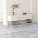 VEVOR Self Adhesive Vinyl Floor Tiles 36 x 6 inch, 20 Tiles 0.62mm Thick Peel & Stick, Light Gray Wood Grain DIY Flooring for Kitchen, Dining Room, Bedrooms & Bathrooms, Easy for Home Decor-7