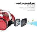 Devanti 2200W Bagless Vacuum Cleaner Red-7
