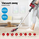 Devanti Stick Vacuum Cleaner Handheld Corded 450W Red-2