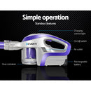 Devanti Stick Vacuum Cleaner Bagless Cordless 150W Purple-4