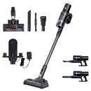Devanti Stick Vacuum Cleaner Brushless Cordless 350W Grey-1
