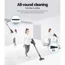 Devanti Stick Vacuum Cleaner Brushless Cordless 350W Grey-6
