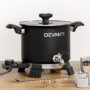 Devanti 5L Wax Melter Candle Making 1200W Melting Pot Furnace Quick Pour Spout Soy Soap-8