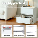 Artiss King Single Bed Frame and Bedside Table-6