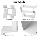 Artiss Bed Frame King Single and Bookshelf-3