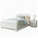 Artiss King Single Bed Frame and Bedside Table-1