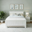 Artiss King Single Bed Frame and Bedside Table-4