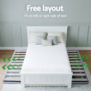 Artiss King Single Bed Frame and Bedside Table-6