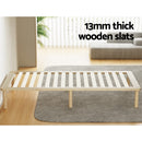 Artiss Bed Frame King Single Size Wooden Base Mattress Platform Timber Pine AMBA-5