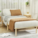 Artiss Bed Frame King Single Size Wooden Base Mattress Platform Timber Pine AMBA-7